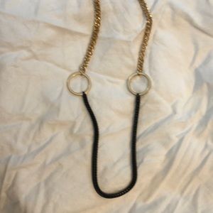 26inch black and gold chain necklace